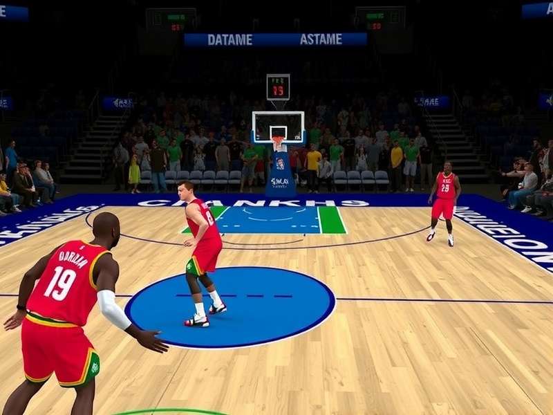 NBA 2K25 Defensive Stars Gameplay Screenshot